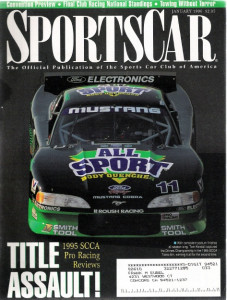 SPORTS CAR 1996 JAN - TOM KENDALL, FINAL CLUB RACING NATIONAL STANDINGS